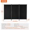 Oxford Fabric Iron Room Divider Screen Foldable Privacy Panels